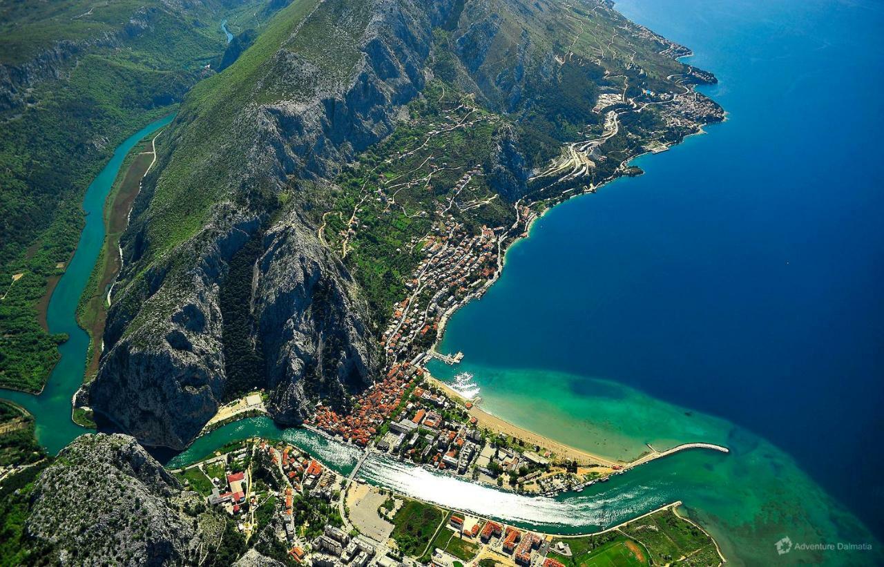 Apartman Tafra Omiš Esterno foto