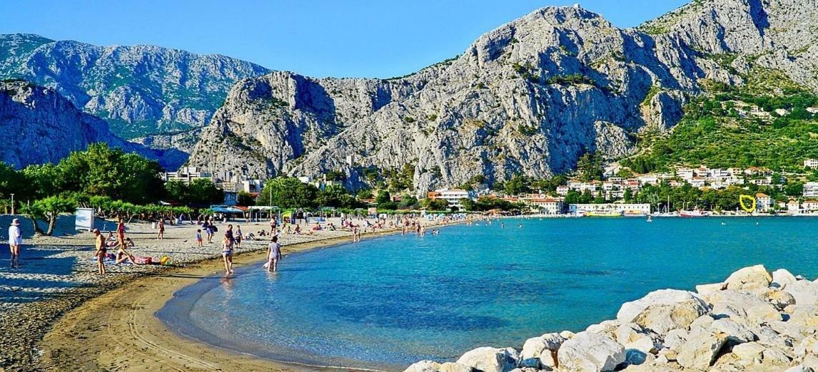 Apartman Tafra Omiš Esterno foto